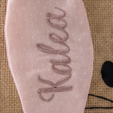 Osterkorb Jutetasche mit Hasengesicht und Ohren, personalisierbar